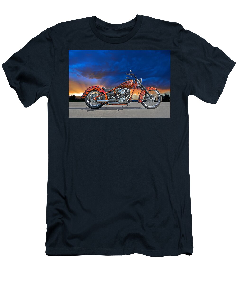 01 Hd Custom Bike Dave Koontz T-Shirt