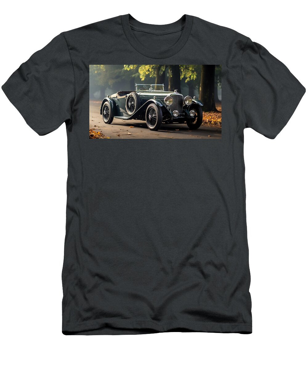 1 1934 Aston Martin 1 Litre Mark Ii Long Chassis By Asar Studios Celestial Images T-Shirt