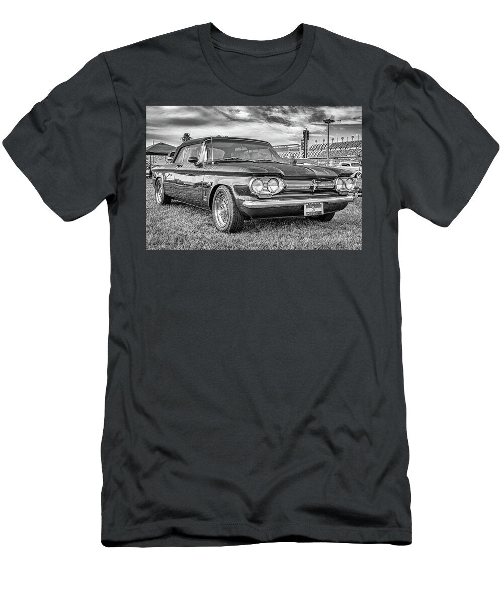 1 1962 Chevrolet Corvair Monza Spyder 900 Turbocharged Convertible Gestalt Imagery T-Shirt