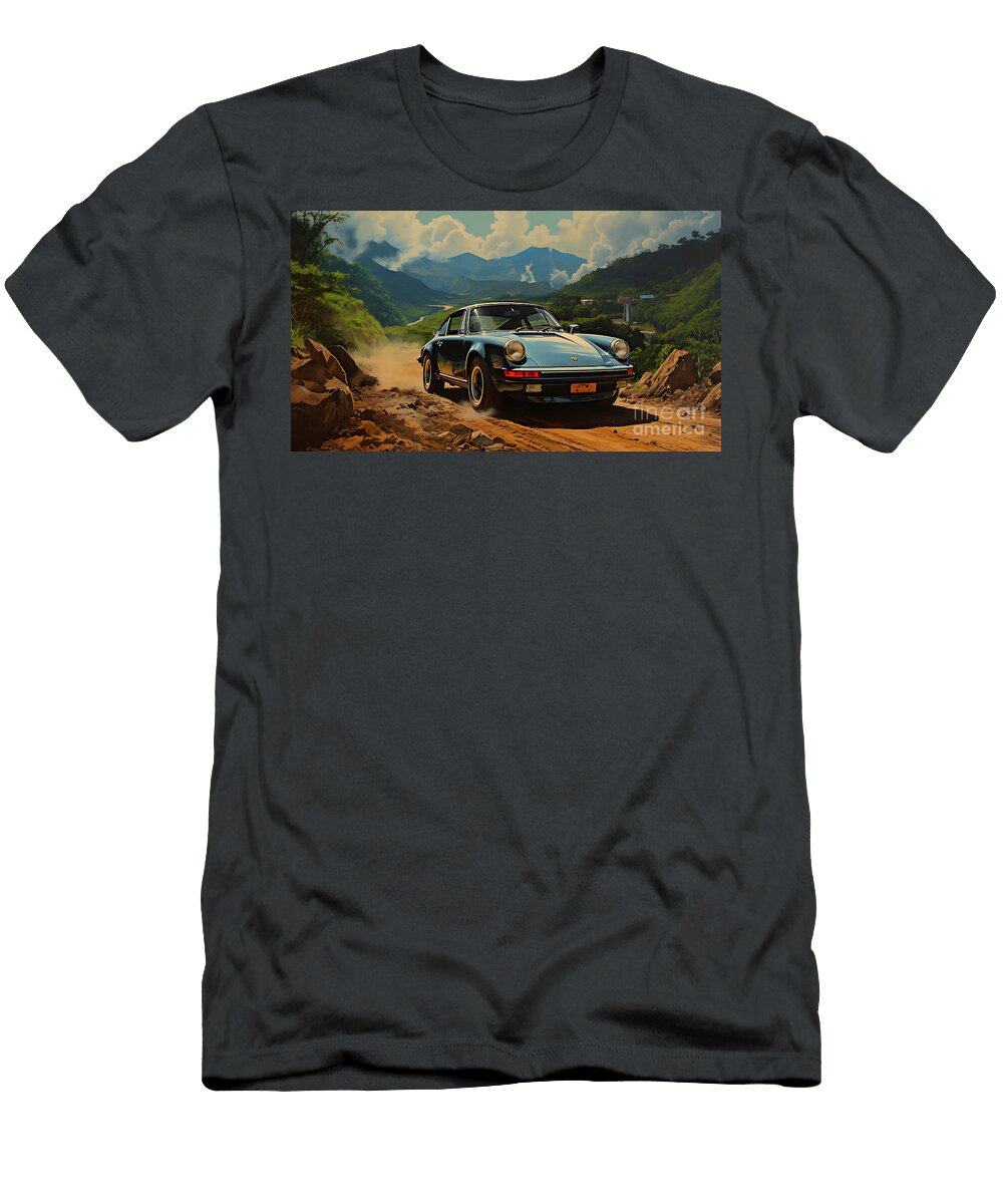 1 1979 Porsche 930 30l I6 Turbocharged Sports By Asar Studios Celestial Images T-Shirt