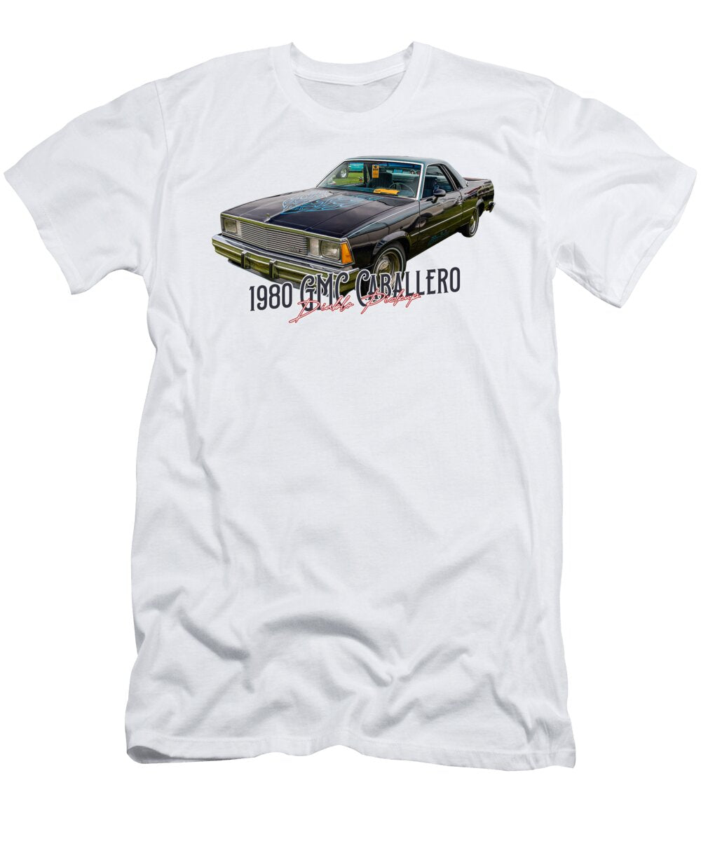 1 1980 Gmc Caballero Diablo Pickup Gestalt Imagery T-Shirt
