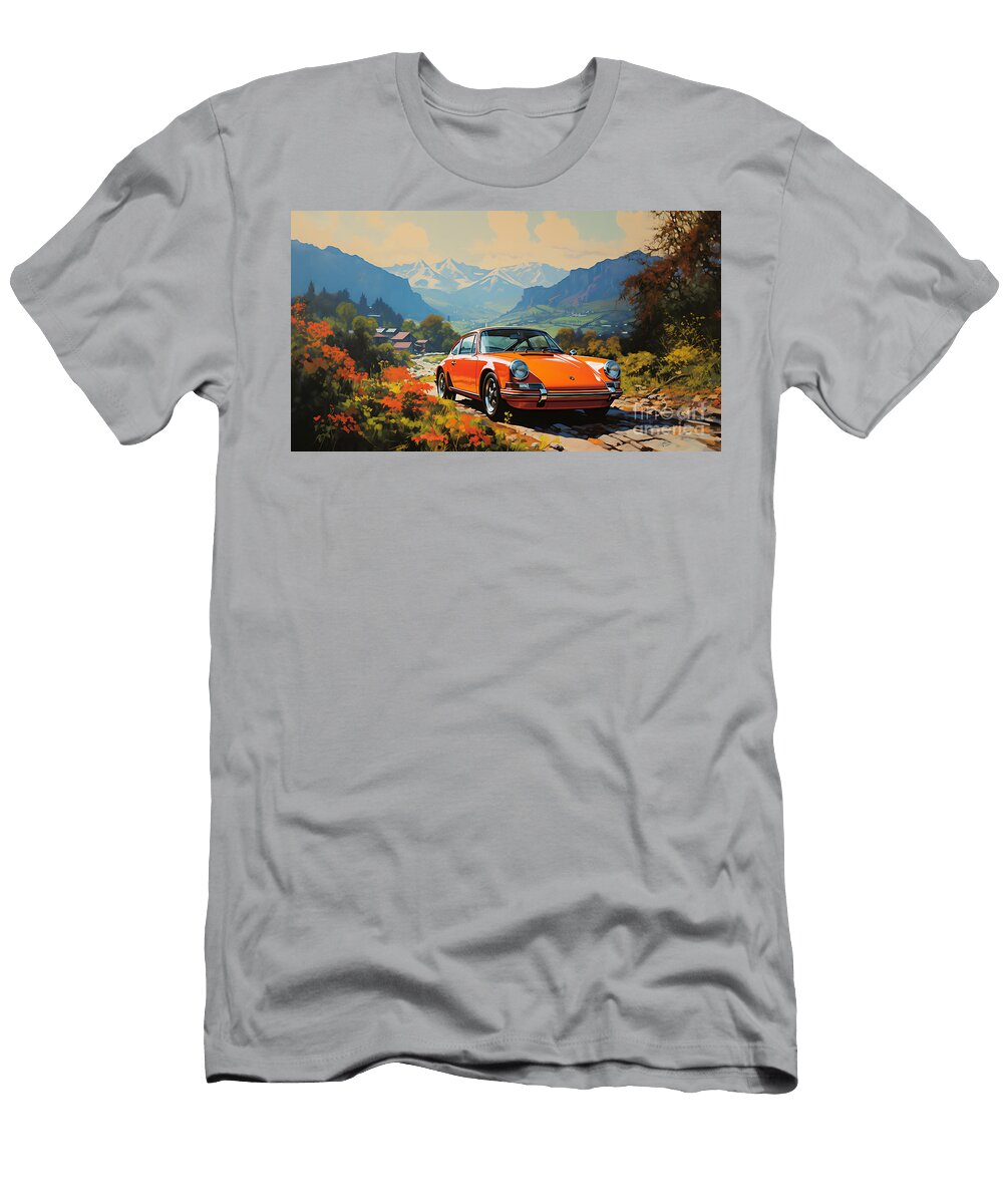 1 1982 Porsche 959 28l I6 Turbocharged Sports By Asar Studios Celestial Images T-Shirt
