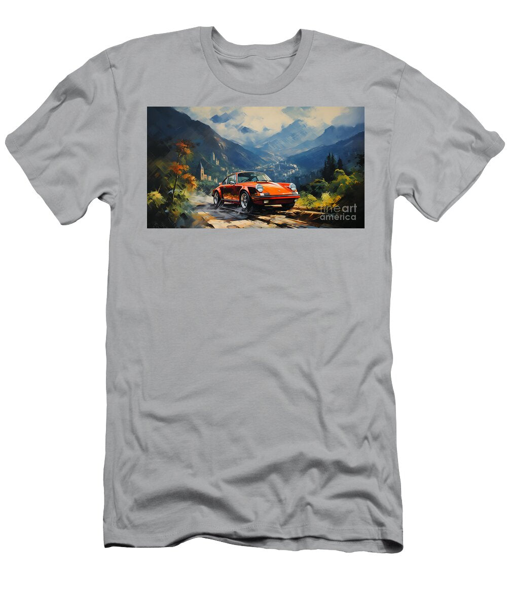 1 1991 Porsche 911 Turbo 36l I6 Turbocharged By Asar Studios Celestial Images T-Shirt