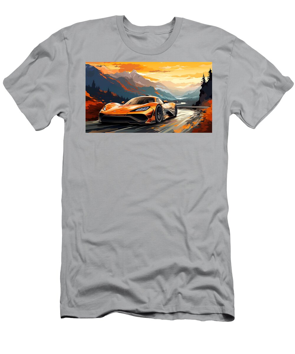 1 2024 Mercedes Amg One 16l V6 Turbocharged 4 By Asar Studios Celestial Images T-Shirt