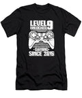 1 9 Year Old Gamer Gaming 9th Birthday Level 9 Unlocked Crazy Squirrel T-Shirt