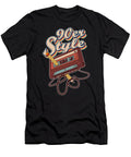 1 90s Vibes Retro Tape 90s Vintage Party Cool Spirit Marco Rothe T-Shirt