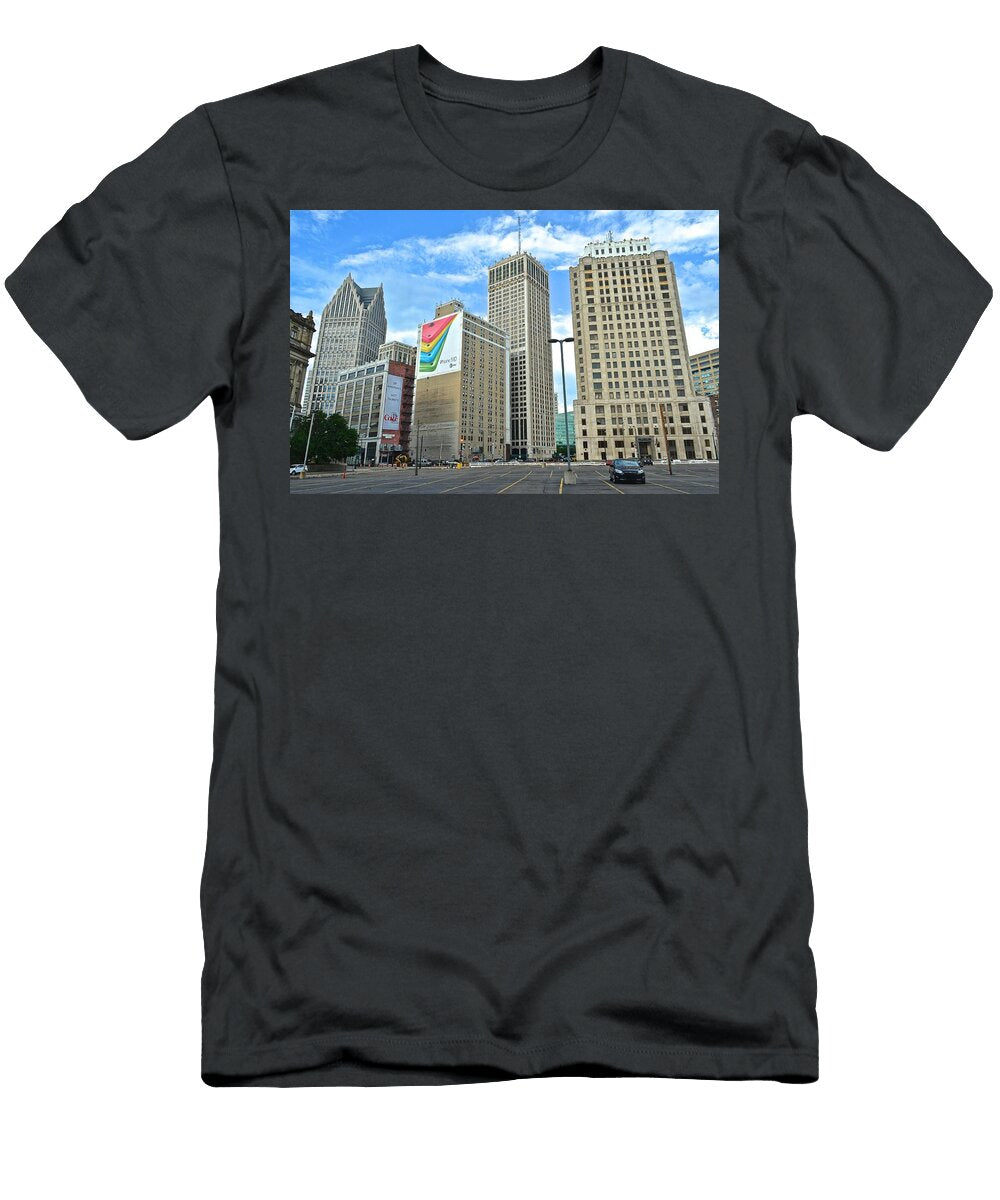 1 a Detroit Sunday Frozen in Time Fine Art Photography T-Shirt