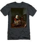 1 a Woman and a Boy Cooking Pancakes Gabri L Metsu T-Shirt