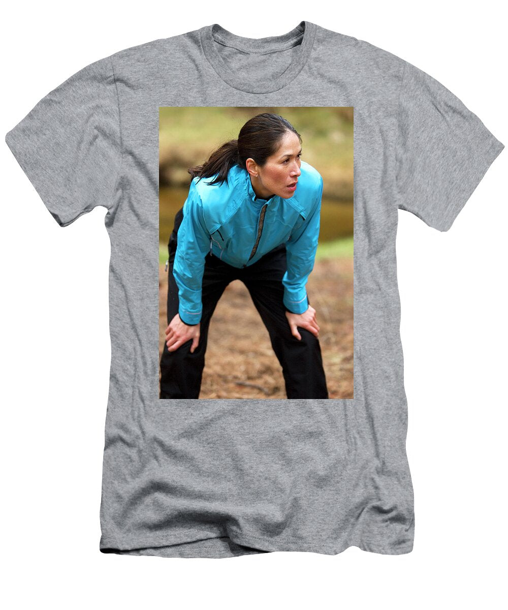 1 a Woman Runs Through the Forest Corey Rich T-Shirt