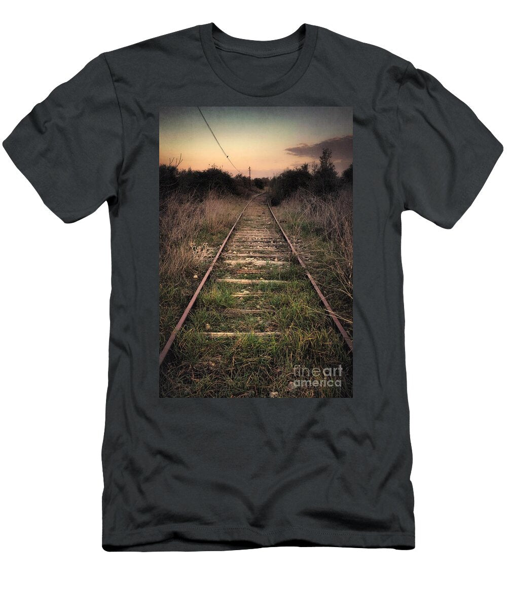 1 Abandoned Railway Carlos Caetano T-Shirt