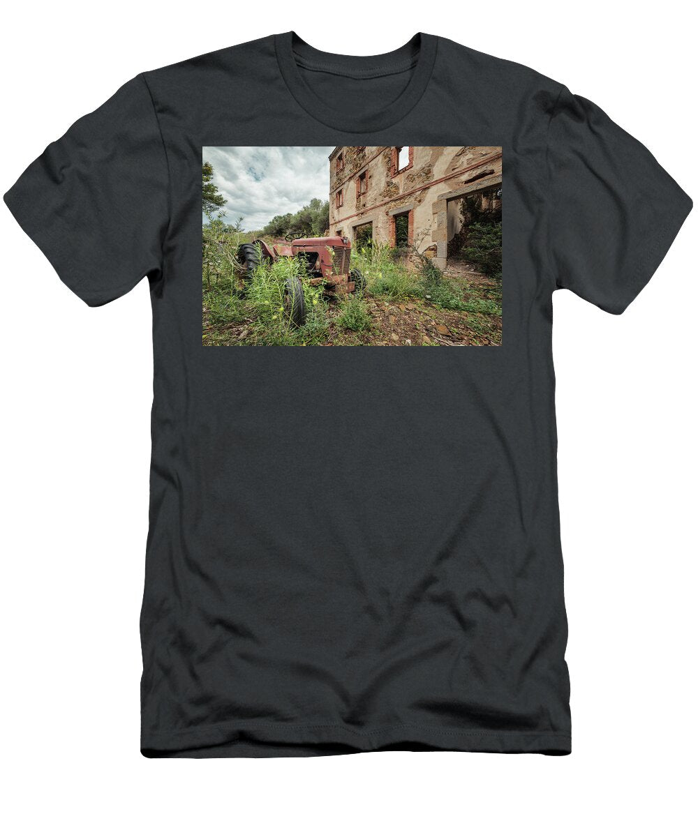 1 Abondoned Tractor At Argentella Silver Mine Jon Ingall T-Shirt