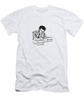 1 Accountant At Desk with Documents and Adding Machine Csa Images T-Shirt