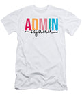 1 Admin Squad Administrative Assistant Admin Team Vintage Gift Jensen Cena T-Shirt