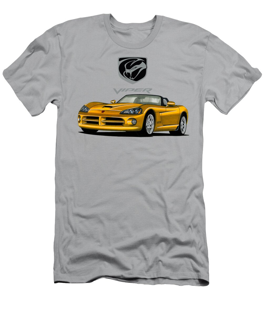1 Adorable Movie Car Dodge Viper Srt 10 Roadste 84l V10 the Fast and the Furious Tokyo Drift Vladyslav Shapovalenko T-Shirt