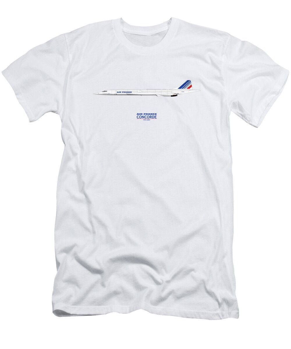 1 Air France Concorde Steve H Clark Photography T-Shirt