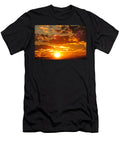 1 Airplane Soaring At Sunset Mario G Rivera T-Shirt