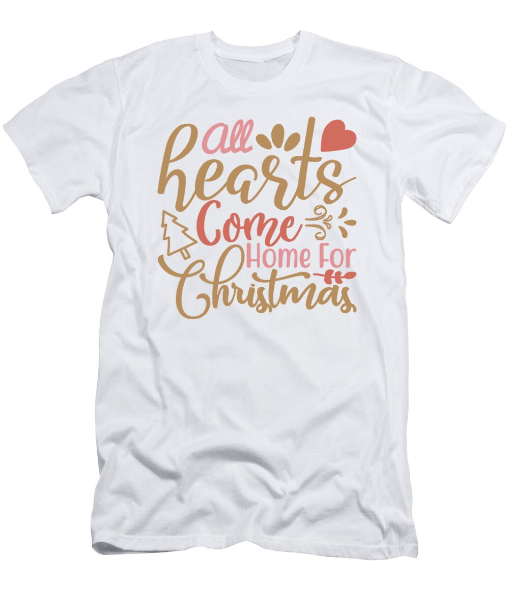 1 All Hearts Come Home for Christmas Jacob Zelazny T-Shirt