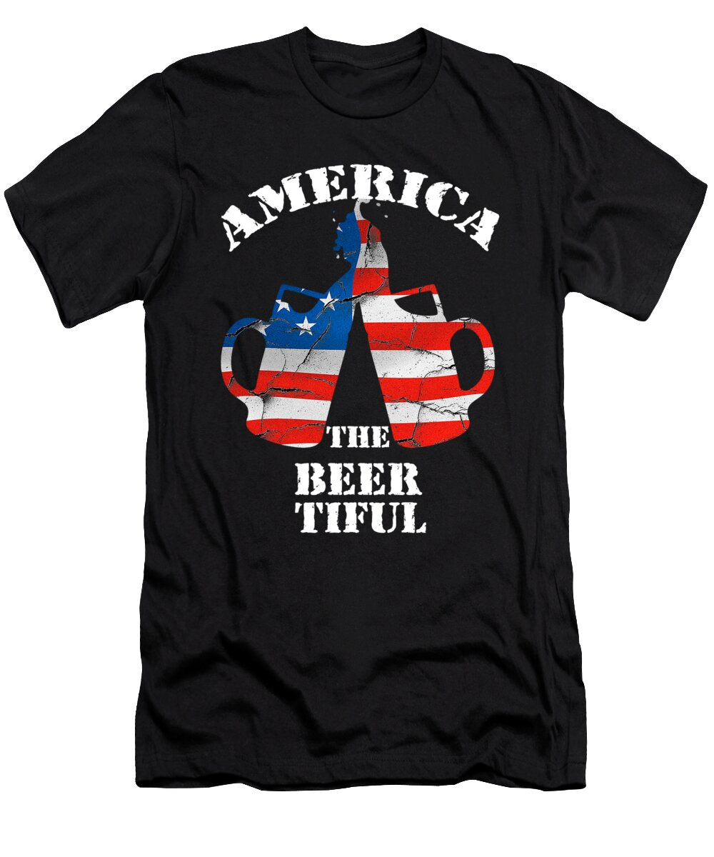 1 America the Beer Tiful Jacob Zelazny T-Shirt