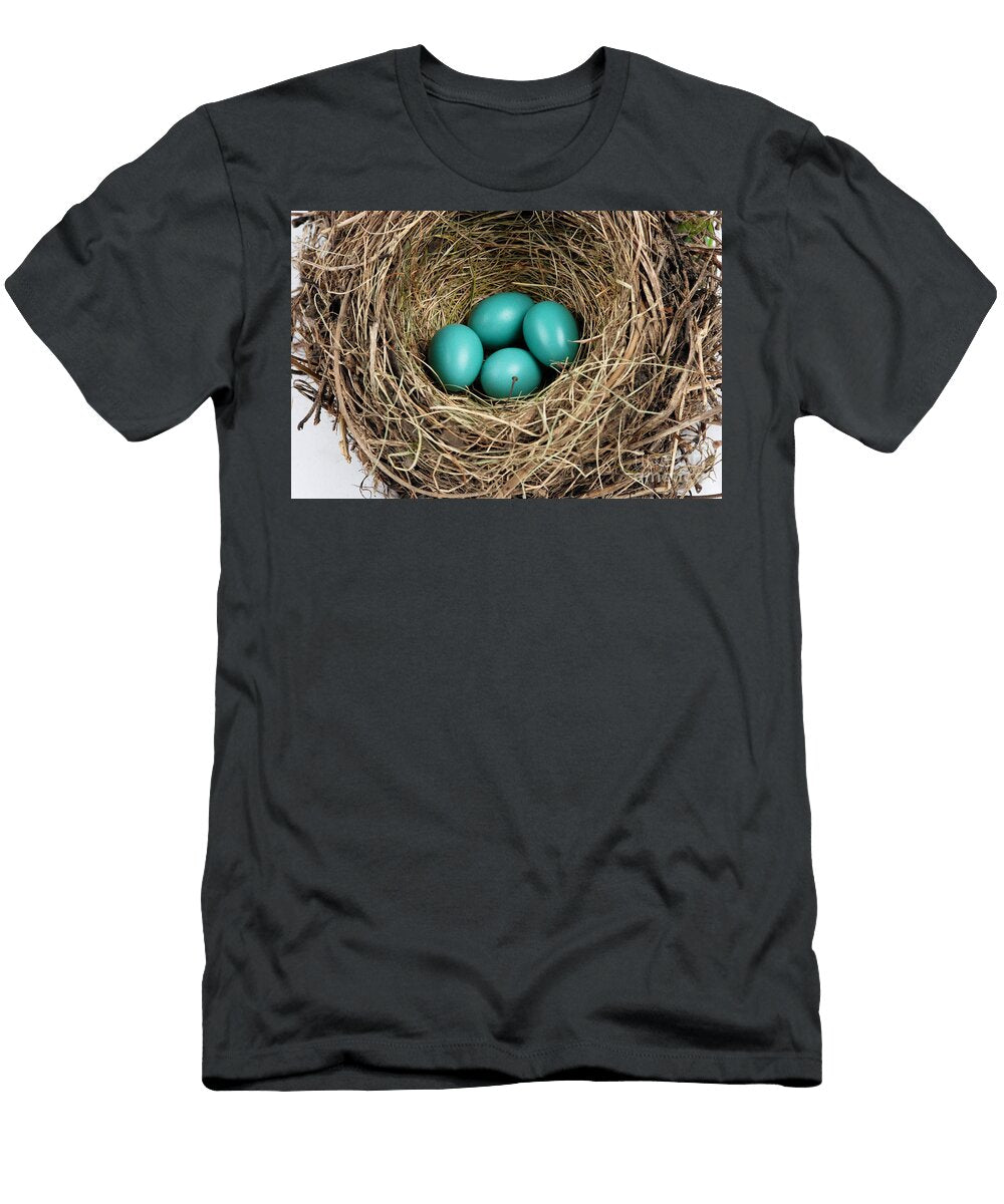 1 American Robin Nest Photo Researchers Inc T-Shirt