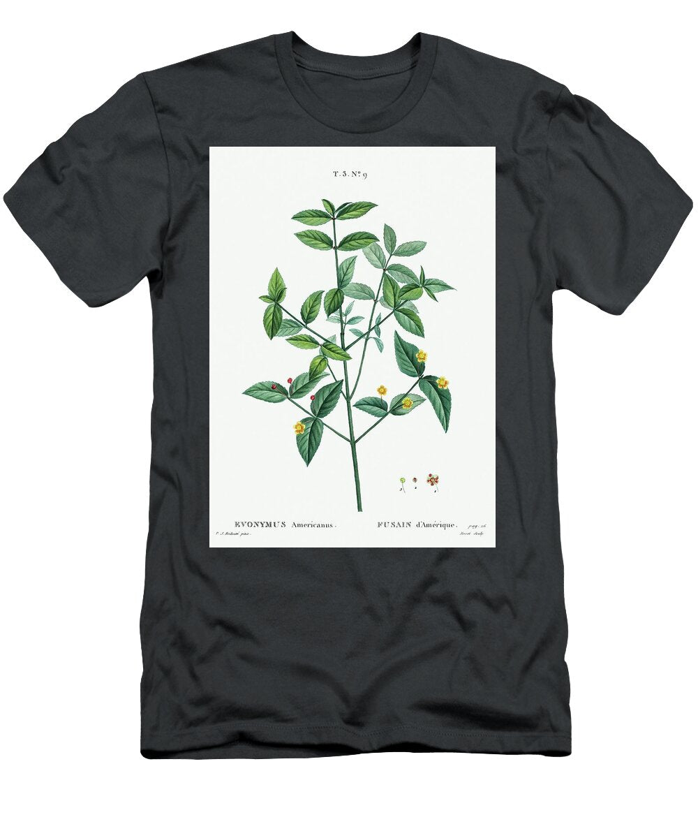 1 American Strawberry From Traite Des Arbres Et Arbustes Que Lon Cultive En France En Pleine Terre 1 Pierre Joseph Redoute T-Shirt