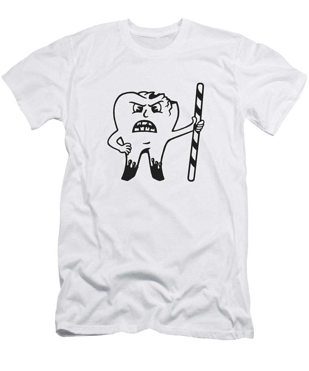 1 Angry Molar with a Cavity Csa Images T-Shirt