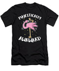 1 Animal Lover Flamingos Majestically Awkward Gift Idea Haselshirt T-Shirt