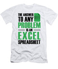 1 Answer to Any Problem Excel Spreadsheet Accountant Florian Dold Art T-Shirt