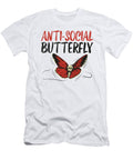 1 Anti Social Butterfly Isolation Antsocial Toms Store T-Shirt