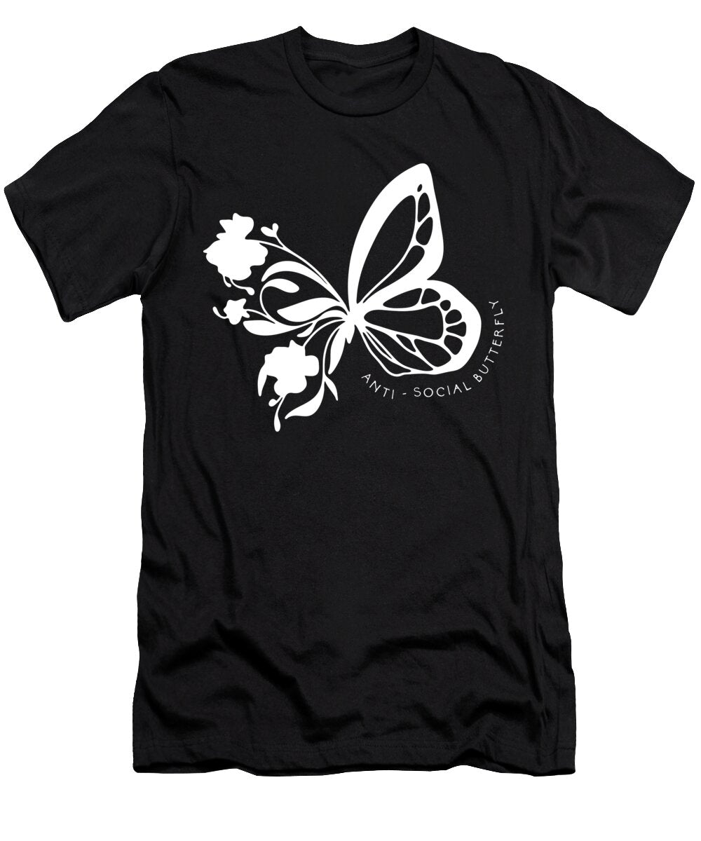 1 Anti Social Butterfly Sweet Birdie Studio T-Shirt