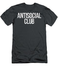 1 Antisocial Club Introvert Gift Anti Social Club Anti Social Zedz Mishk T-Shirt