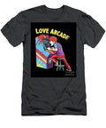 1 Arcade Game Machine Retro Gaming 80s Oldschool Andrew Layla T-Shirt
