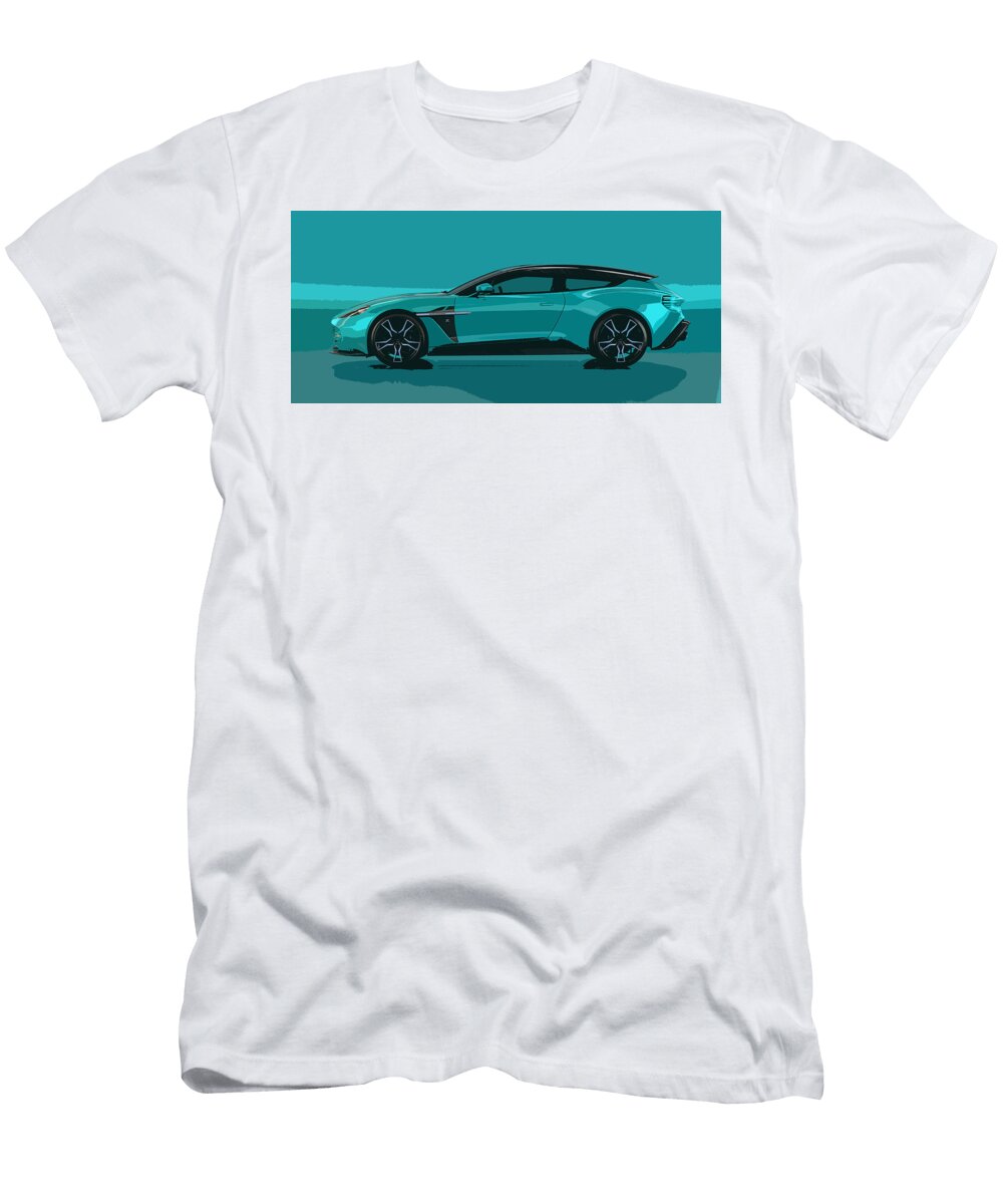 1 Aston Martin Vanquish Zagato Shooting Brake Thespeedart T-Shirt