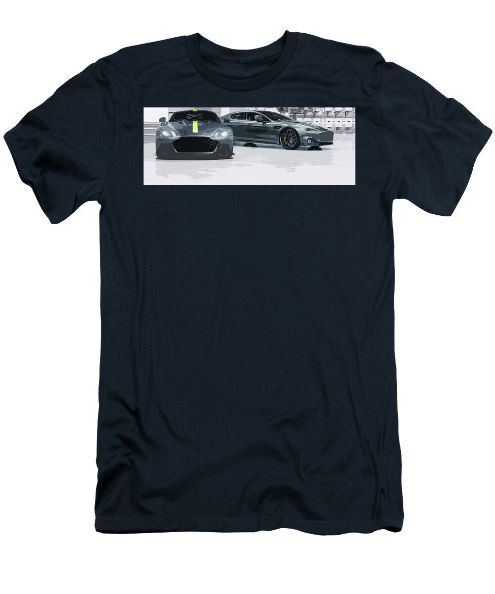 1 Aston Martin Vantage V12 and Rapide Amr Thespeedart T-Shirt