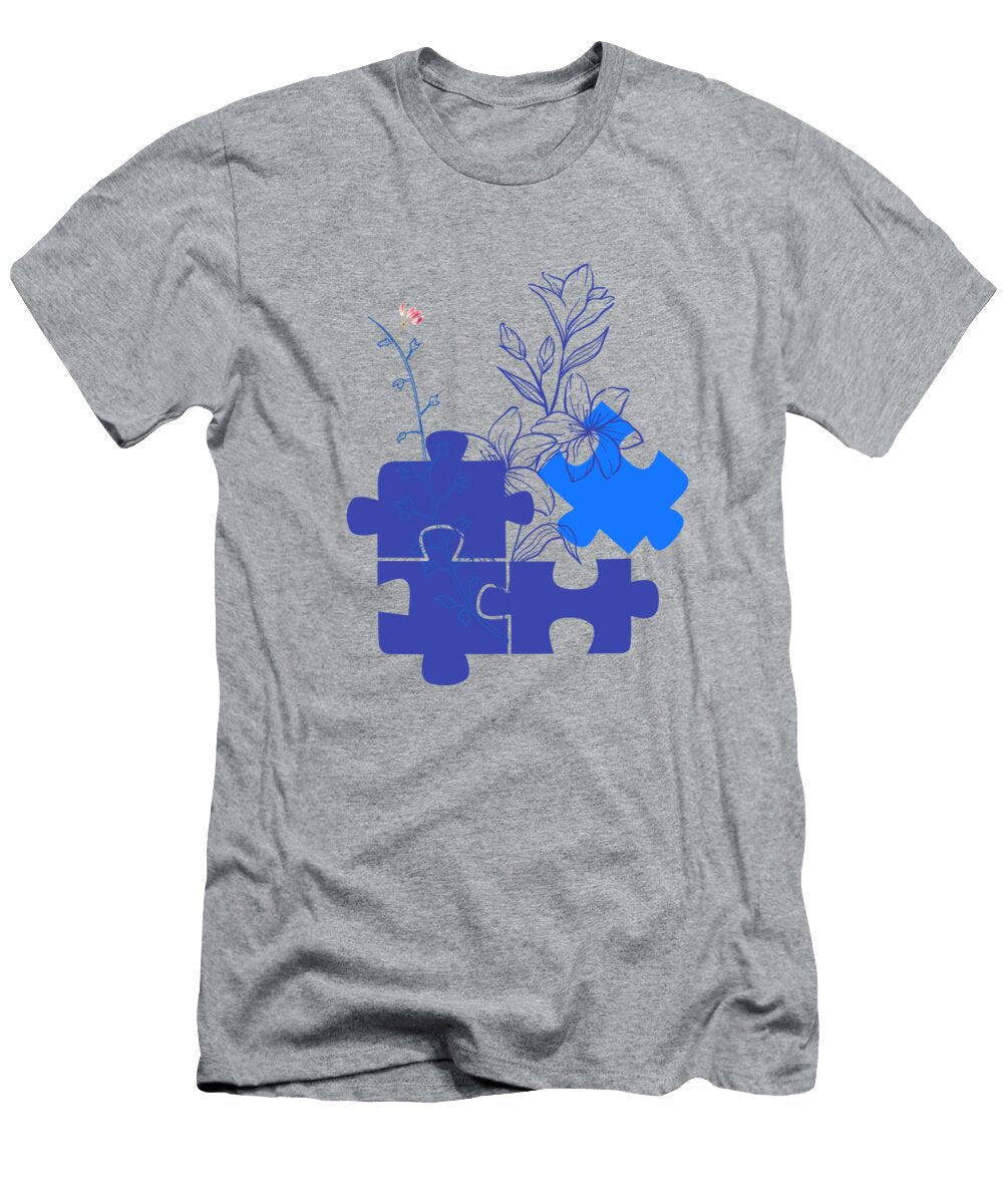 1 Autism Awareness Day Aesha Mohamed T-Shirt