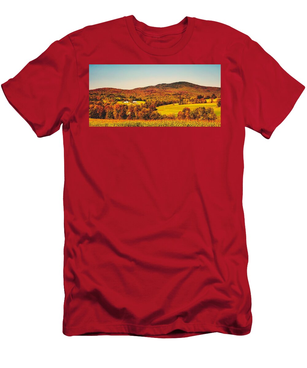 1 Autumn in Rural Vermont Library of Congress T-Shirt