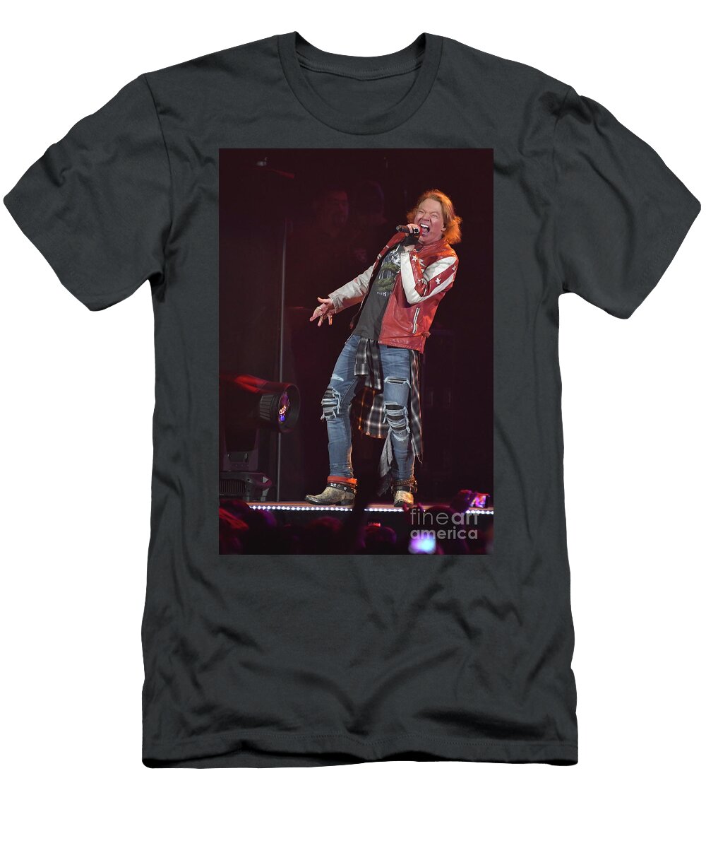 1 Axle Rose Guns N Roses Concert Photos T-Shirt