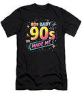 1 Baby 90s Made Me 90s Retro Vintage 90s Party Steven Zimmer T-Shirt