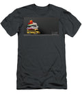 1 Back to School Empty Blackboard and Yellow School Bus Michal Bednarek T-Shirt