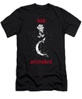 1 Bad Attitudes Rose Cool Urban Goth Look 90s Benjamin Burkert T-Shirt