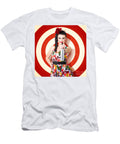 1 Beautiful Housewife Taking Aim with Cleaning Spray Ryan Jorgensen T-Shirt