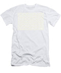 1 Beige and White Chevron Rhombus Arrow Pattern Petite Pattern Minimal Graphic Designs T-Shirt