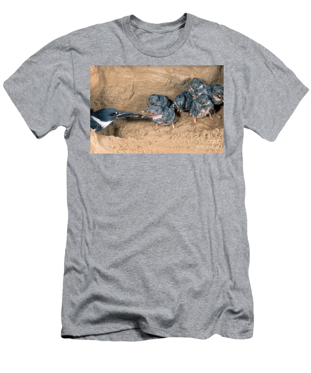 1 Belted Kingfisher Anthony Mercieca T-Shirt