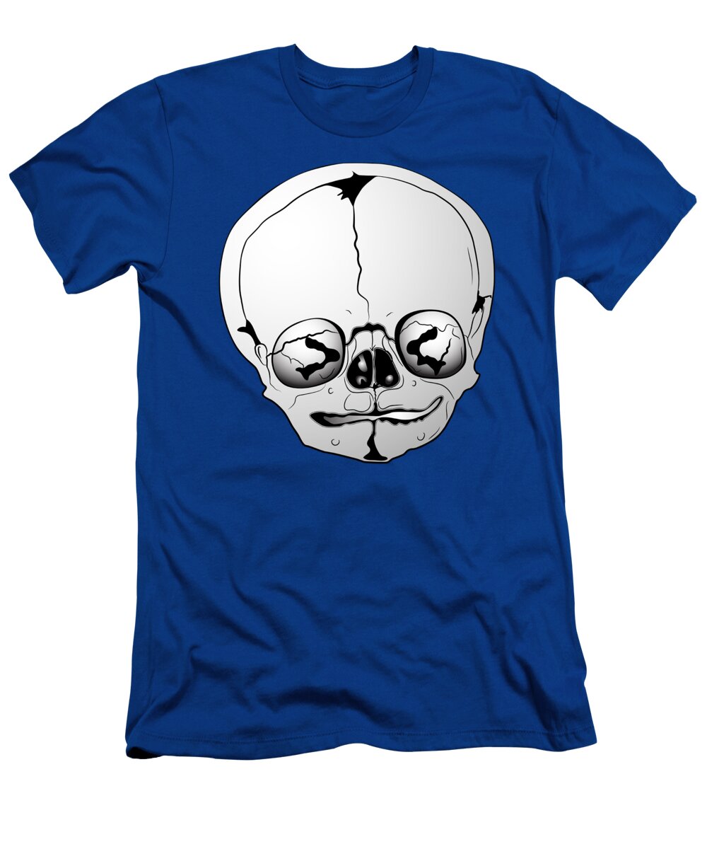 1 Bizarre Skull Michal Boubin T-Shirt