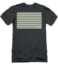 1 Blue Green Beige Green Chevron Pattern Petite Patterns T-Shirt