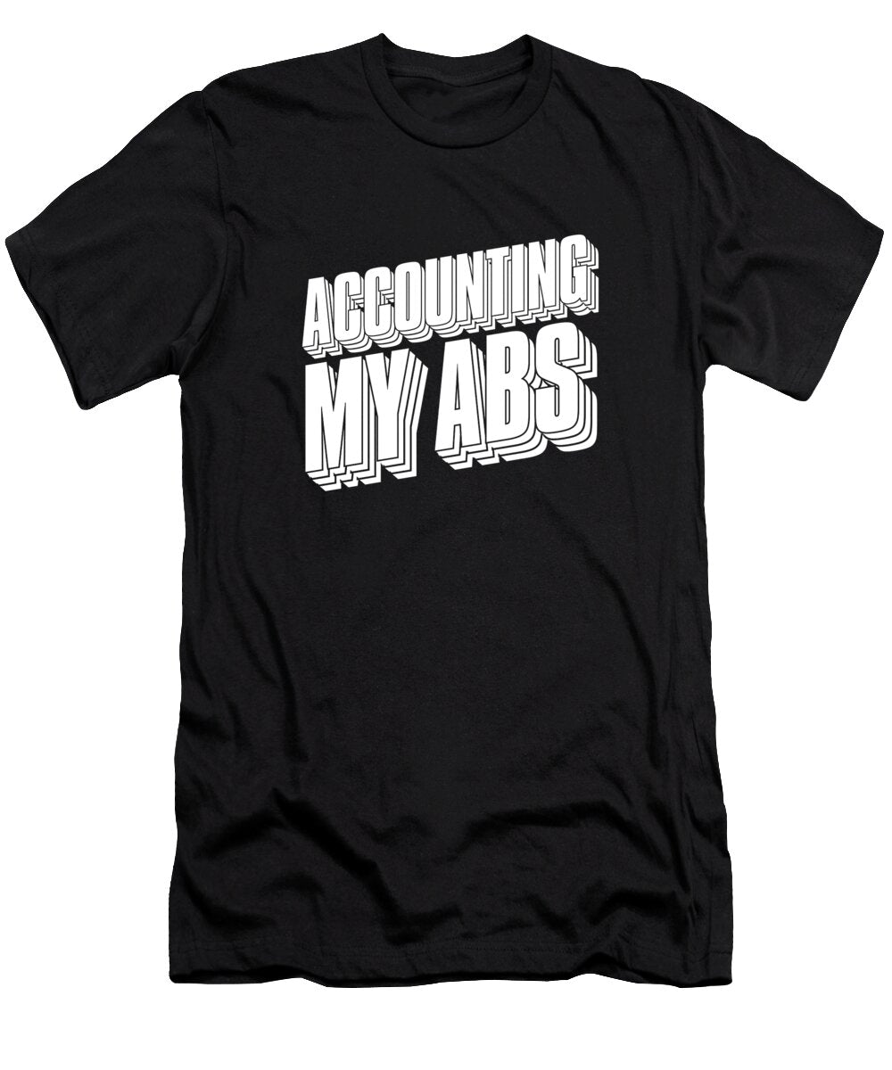 1 Bookkeeper Abs Accounting Finance Cpa Sexy Accountant Crazy Squirrel T-Shirt