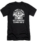 1 Bookkeeper Bookkeeping Accounting Cpa Sexy Accountant Crazy Squirrel T-Shirt