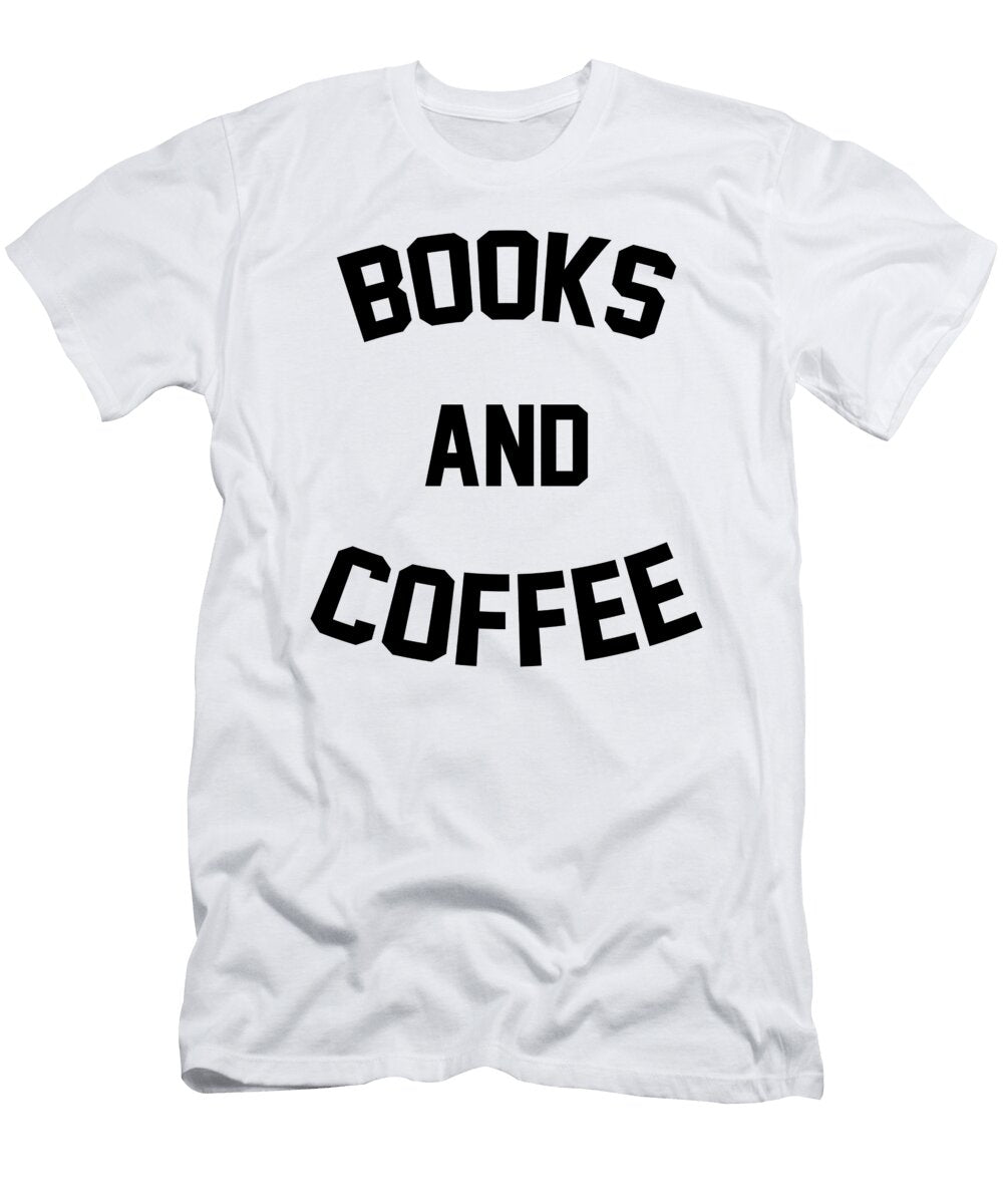 1 Books and Coffee Jacob Zelazny T-Shirt