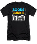 1 Books Junkie White Read Book Reading Bookworm Teequeen2603 T-Shirt