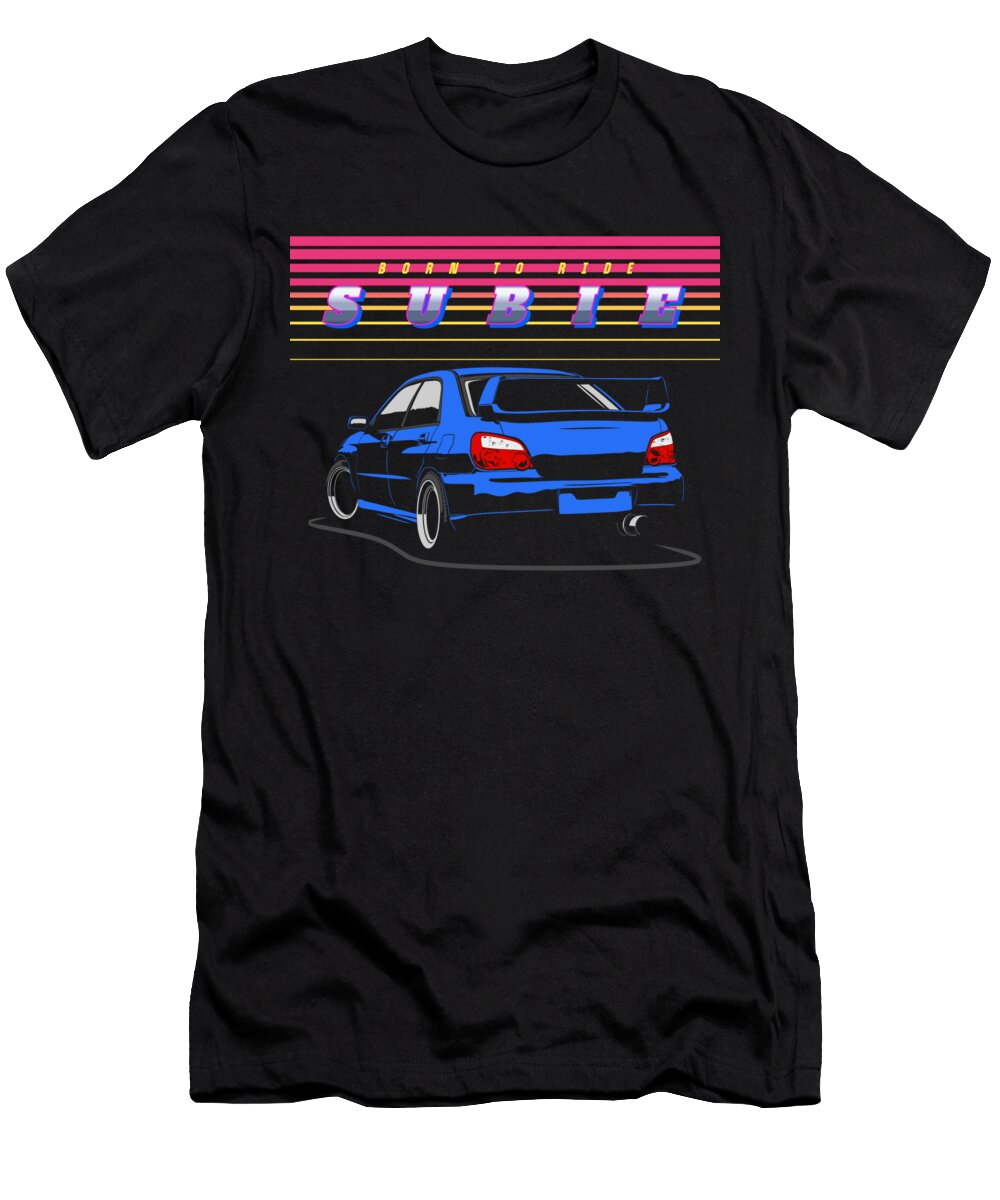1 Born to Ride Subie Jay Paburisart T-Shirt
