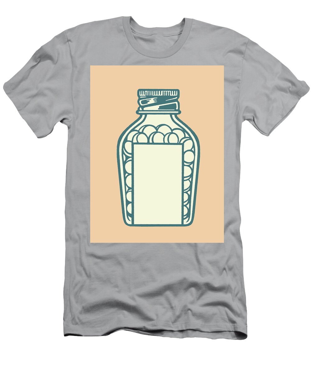 1 Bottle of Medicine Csa Images T-Shirt